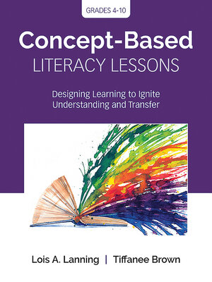 cover image of Concept-Based Literacy Lessons